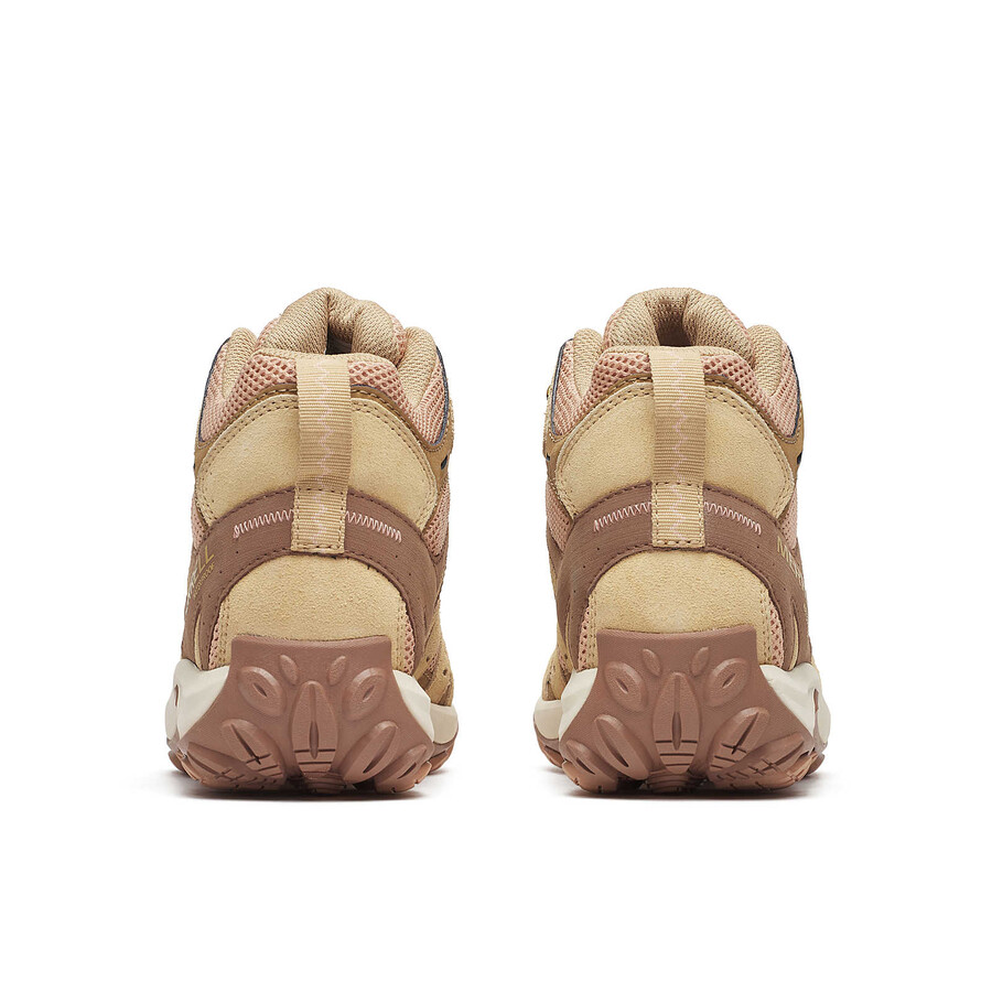 damskie - accentor 3 mid waterproof - buty tan rose