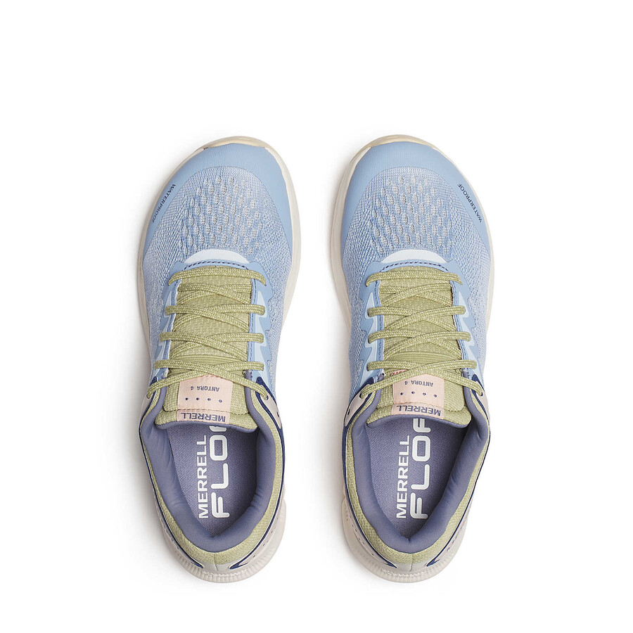 damskie wodoodporne buty do biegania w terenie antora 4 seawaychalk