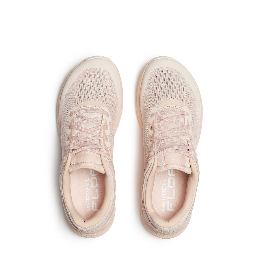 damskie buty do biegania w terenie antora 4 w kolorze różowo-sólowym