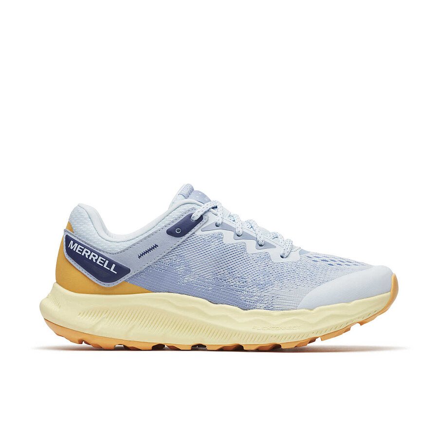 damskie buty do biegania w terenie antora 4 w kolorze lodowoniebieskim