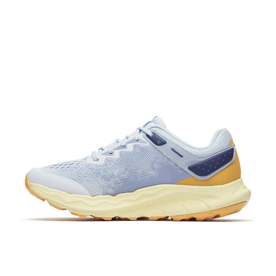 damskie buty do biegania w terenie antora 4 w kolorze lodowoniebieskim