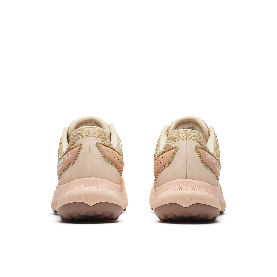 damskie buty do biegania w terenie antora 4 w kolorze pudrowym
