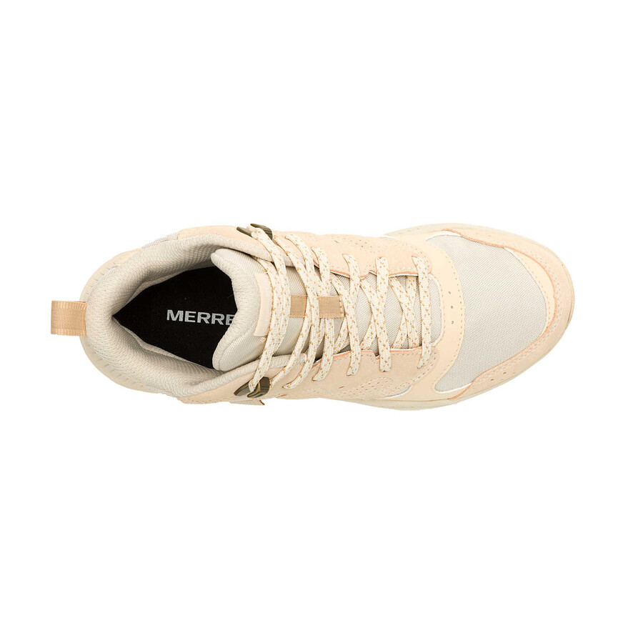 damskie wodoodporne buty trekkingowe tempo sol mid poplar