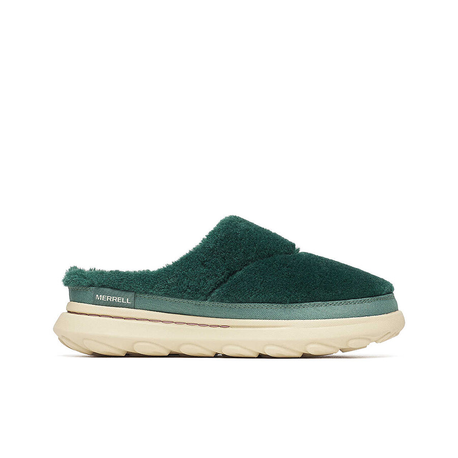 damskie półbuty hut moc 2 slide cozy casual slip ons hunter