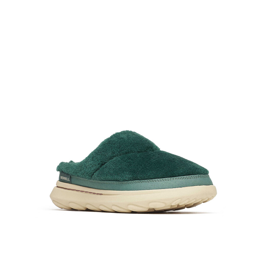 damskie półbuty hut moc 2 slide cozy casual slip ons hunter