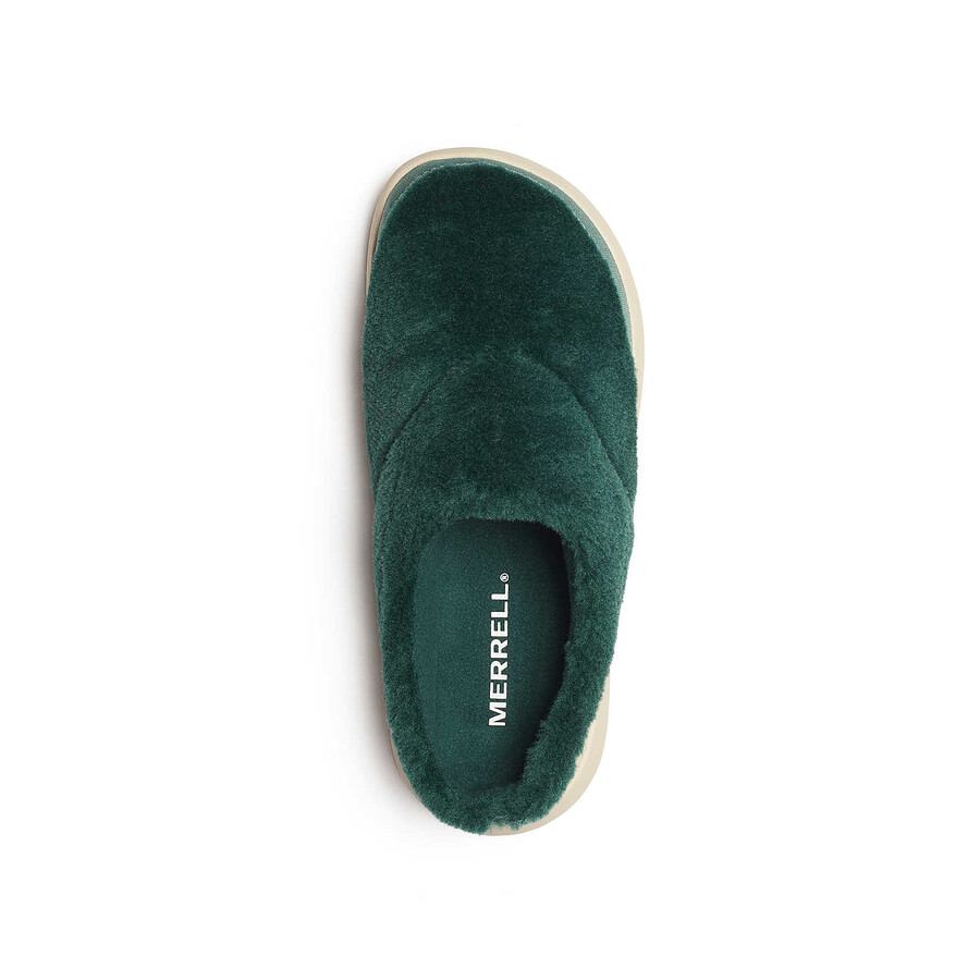 damskie półbuty hut moc 2 slide cozy casual slip ons hunter