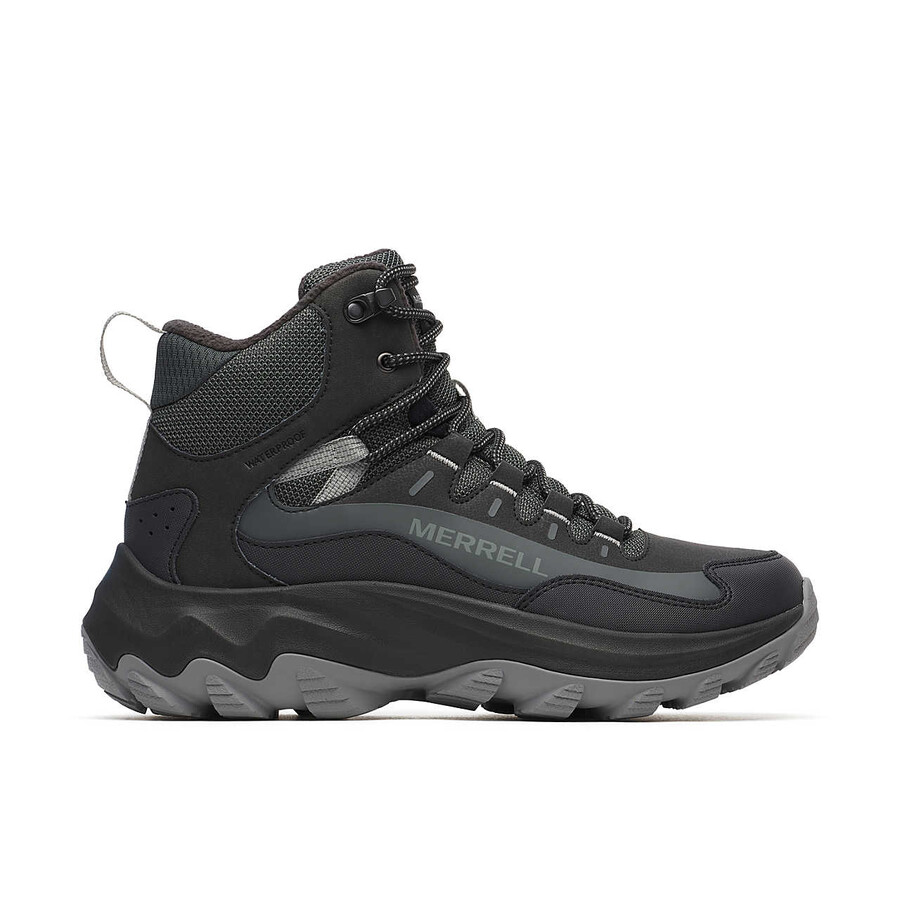 damskie zimowe buty trekkingowe thermo chill 2 mid wodoodporne czarne