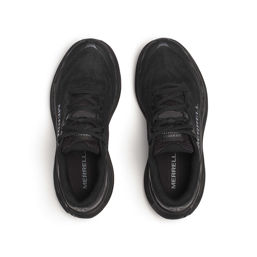 damskie buty do biegania w terenie promorph wide width w kolorze czarnym