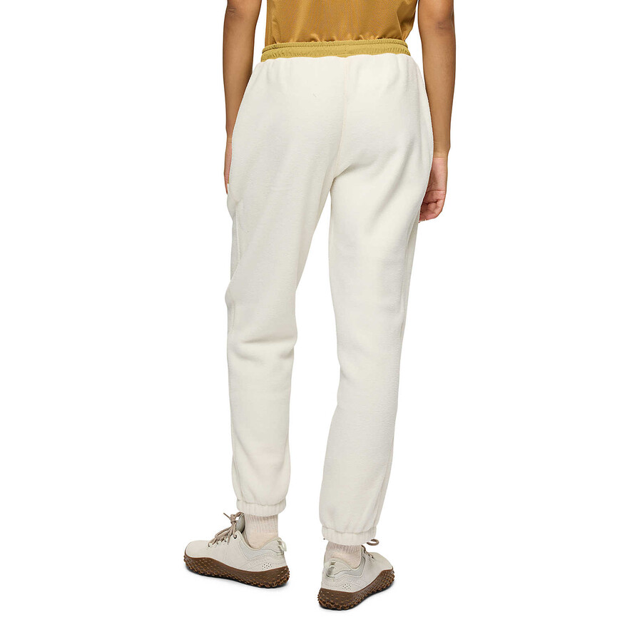 kobiety - jungle fleece jogger - spodnie chalkdesert