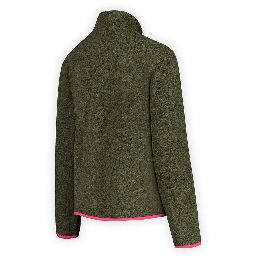 kobiety - bluza jungle fleece z zamkiem błyskawicznym - bluza z zamkiem błyskawicznym bez kaptura iguanabeetroot