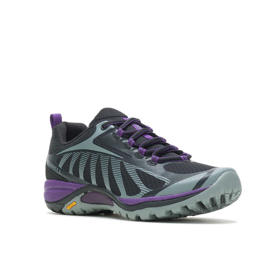 damskie buty trekkingowe siren edge 3 w kolorze czarnymacai