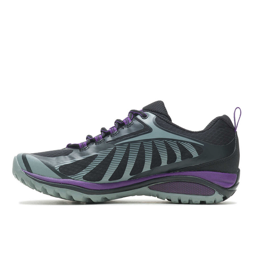damskie buty trekkingowe siren edge 3 w kolorze czarnymacai