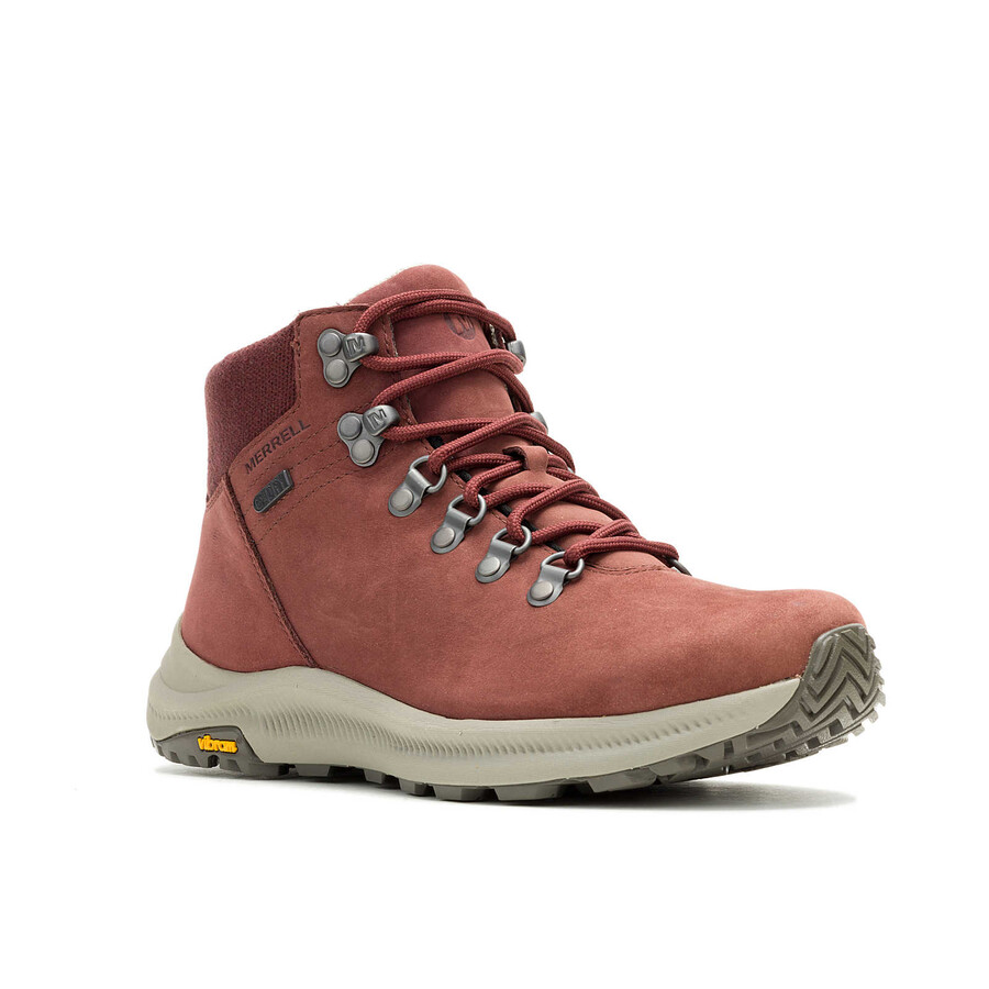 damskie wodoodporne buty trekkingowe ontario mid raisin